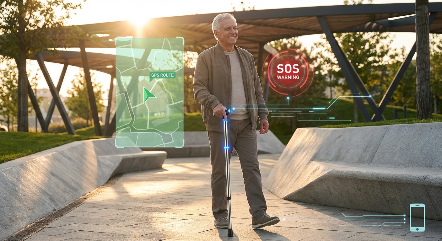 Smart Cane User